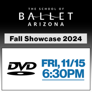 Fri, 11/15 @ 6:30p • DVD • 2024 SBAZ Fall Showcase