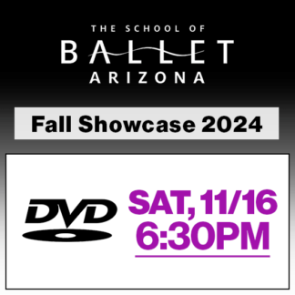 Sat, 11/16 @ 6:30p • DVD • 2024 SBAZ Fall Showcase