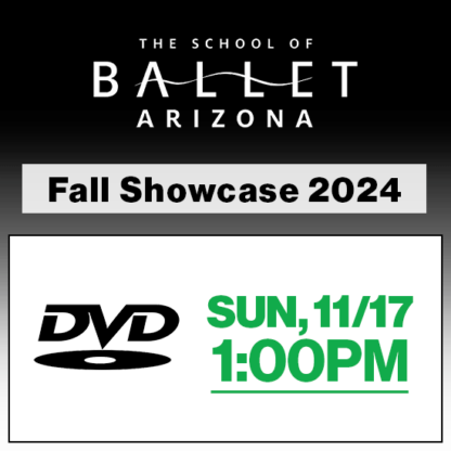 Sun, 11/17 @ 1:00p • DVD • 2024 SBAZ Fall Showcase