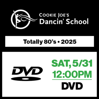 Sat, 12:00p Show • DVD • Totally 80's • 2025 CJDS