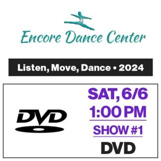 Sat, 6/6 @ 1:00p Show #1 • DVD • 2025 EDC