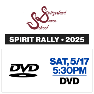 Spirit Rally 1 • Sat, 5:30p • DVD • 2025 SDS Recital