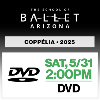 Sat, 2:00p Show • DVD • Coppélia 2025 SBAZ