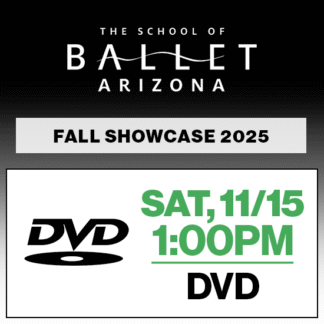 Sat, 11/15 @ 1:00p • DVD • 2025 SBAZ Fall Showcase