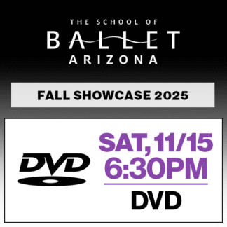 Sat, 11/15 @ 6:30p • DVD • 2025 SBAZ Fall Showcase