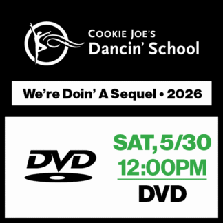 Sat, 12:00p Show • DVD • We're Doin' A Sequel • 2026 CJDS