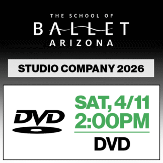 Sat, 2:00p Show • DVD • 2026 SBAZ • Studio Company