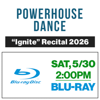 Sat, 2:00p Show • Blu-Ray • 2026 Powerhouse Dance