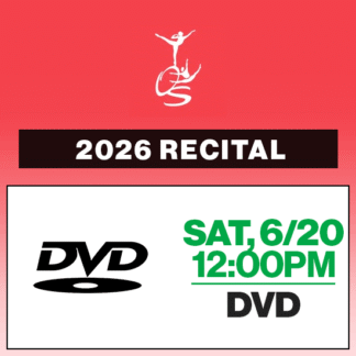 Show 1 • Sat, 12:00p • DVD • 2026 On Stage Dance Academy