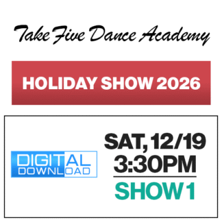 Show 1 • Sat, 12/19 @ 3:30p • Digital Download • 2026 TFDA Holiday Show