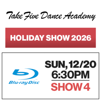 Show 4 • Sat, 12/20 @ 6:30p • Blu-ray • 2026 TFDA Holiday Show